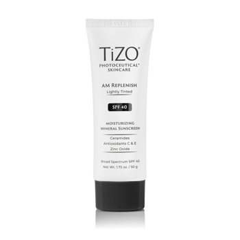 TiZo AM Replenish Lightly Tinted SPF 40